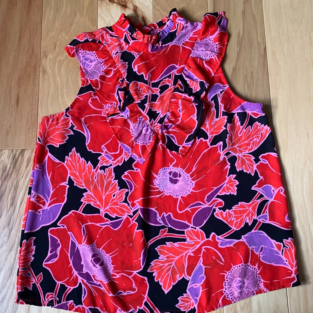 Who What Wear Sleeveless High Neck Blouse